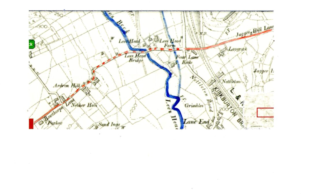 Rawthorpe Lane and the lost hamlet of Lees head, Dalton